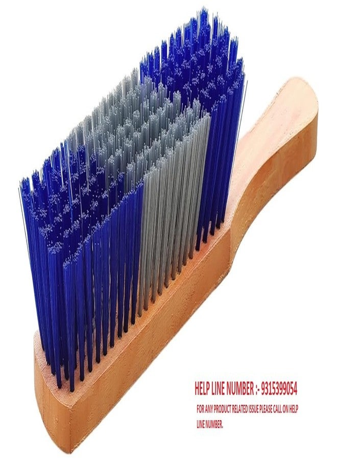 Antiter Sweep Off Carpet Brush with Wooden Handle/Multipurpose Cleaning Duster with Hard and Long Bristles Pack of 1 - Image 2